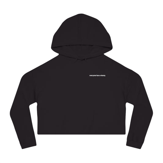 "Stacey is Homewrecker" Women’s Cropped Long Sleeve Hoodie